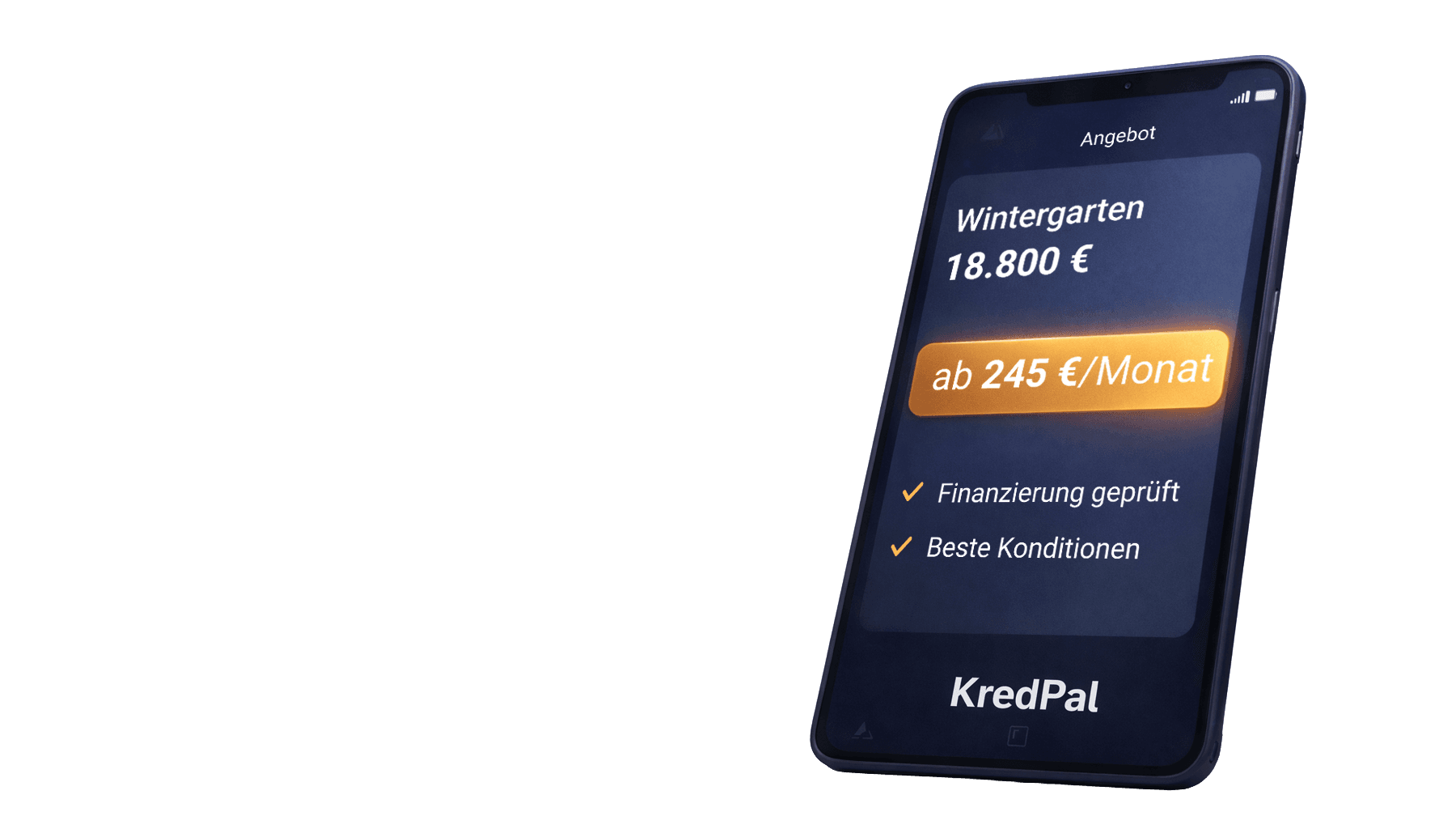 Wintergarten Finanzierung